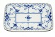RC Blue Fluted Full Lace. 
Rare Ring Tray
