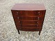 Chest of drawers in rosewood in Danish design from the 1960s.   5000m2 showroom. 

