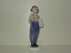 Bing & Grondahl Figurine, School Boy with Papers