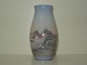 Bing & Grondahl Vase, Road and house in landscabe