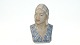 Dahl Jensen Afrikansk kvindehoved
19.5 cm Buste 
Dek. Nr. 1211