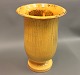 Large yellow floor vase by Herman A.  Kähler.
Height 45 cm and dia 31 cm, in perfect condition.
5000 m2 showroom.