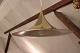 Gubi Semi pendant lamp in brass designed by Claus Bonderup. 5000m2 showroom