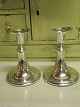 Pair of Swedish silver candlesticks sterling silver