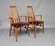Pair of armchairs - Model Eva - Teak wood - Niels Koefoed - Koefoeds Hornslet - 
1960
