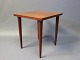 Small sidetable in teak designed by Finn Juhl and manufactured by France and Son 
in the 1960s.
5000m2 showroom.