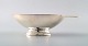 Rare and fine silver plated "Swan" sauce/gravy boat created by Christian 
Fjerdingstad for Christofle (Gallia.)