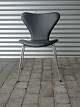 Arne Jacobsen7'er stole i sort læder