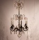French chandelier with prisms from the 1940s, in great vintage condition.
5000m2 showroom.
