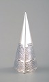 Rare Claude Picasso for Christofle. "Welcome to the 3rd Millennium". Cone-shaped 
sculpture / paper weight.
