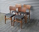 6 stk teaktræSpisebordsstoleIb Kofoed Larsen
