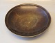 Just A B 211 Patinated Bronze dish 25 cm ca 1700 gr