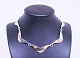 Necklace of 925 sterling silver and stamped H.S. by Hermann Siersbøl.
5000m2 showroom.