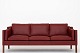 Roxy Klassik præsenterer: Børge Mogensen / Fredericia FurnitureBM 2213 - Nybetrukket 3 pers. sofa i Elegance ...