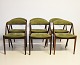 A set of six dining chairs, model 31, designed by Kai Kristiansen and 
manufactured by Schou Andersen in the 1960s.
5000m2 showroom.