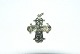 Dagmar cross pendant in 8 carat gold