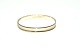 Elegant armring oval  i 14 karat  guld
