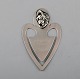 Georg Jensen Inc. Bookmark in sterling silver with woman