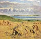 Dansk Kunstgalleri præsenterer: "Landskab fra Odsherred" Olie maleri på lærred.