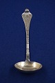 Antique Rokoko Danish solid silver flatware, sauce ladle 17cm