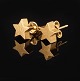 Ein Paar Ohrringe von Ole Lynggaard aus 14kt Gold. D: 8mm