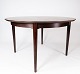 Dining table in rosewood of designed by Arne Vodder from the 1960s.
5000m2 showroom.