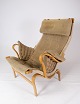 Pernilla Armchair - Upholstered With Linen Fabric - Bruno Mathsson - Dux - 1960