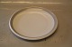 026 Plate 21.5 cm (326) Norma B&G White with grey and gold rim form 674