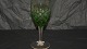 Hvidvinsglas Grøn #Antik glas fra Holmegaard Glasværk.