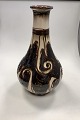 Stor Kahler Keramik vase i Kohornsglasur 46cm /18.11"