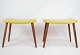 Vintage Stool - Yellow Fabric - Legs In Teak - Danish Design - 1960
Great condition
