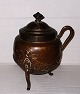 Empire lidded jar in copper from the 19th century