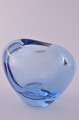 Holmegaard Aqua blue vase
