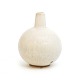 Light beige glazed Saxbo stoneware vase. Signed Saxbo 7. H: 14cm