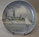 B&G 4033-357-20 Plate: Sailboat at Kronborg Castle 20 cm Signed KB
B&G Porcelain
