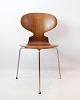 The ant, model 3100, Arne Jacobsen (1902-1971), teak wood, Fritz Hansen, 1950
Great condition
