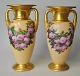 Pegasus – Kunst - Antik - Design præsenterer: Et par klassiske empire porcelæns vaser, 19. årh. Royal ...