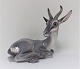 Dahl Jensen. Porzellanfigur. Antilope. Modell 1237. Länge 18,5 cm. (1 Wahl)