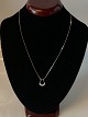 Elegant necklace with pendant in 14 carat white gold
Stamped 585
Length 43 cm