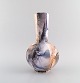 Arabia, Finland. Art deco vase in glazed faience. Beautiful marbled glaze. 
1920s/30s.
