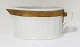 Royal Copenhagen. Fan with gold. Cream jug. Model 11541. Length 12 cm. (1 
quality)