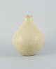 Stig Lindberg for Gustavsberg, Sweden, ceramic vase in sandy glaze.
