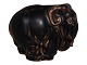 Royal CopenhagenLille stentøjsfigur, elefant af Knud Kyhn