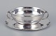 Harald Nielsen for Georg Jensen. Bowl with handles on matching sterling silver 
saucer.