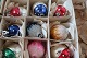 9 gamle julekugler af glas  i æske
Sælges samlet eller enkeltvis