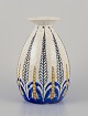 Charles Catteau for Boch Freres Keramis, Belgien. Stor Art Deco keramikvase.