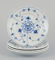 Bing & Grøndahl, Denmark.
A set of four small Blue Fluted lunch plates in hotel/restaurant porcelain.