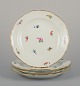 Meissen, Germany.
Four porcelain plates.