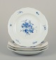 Meissen, Germany.
Four dinner plates in porcelain.