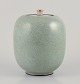 Royal Copenhagen, large lidded vase in porcelain.